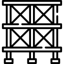 Icone échafaudages fixes