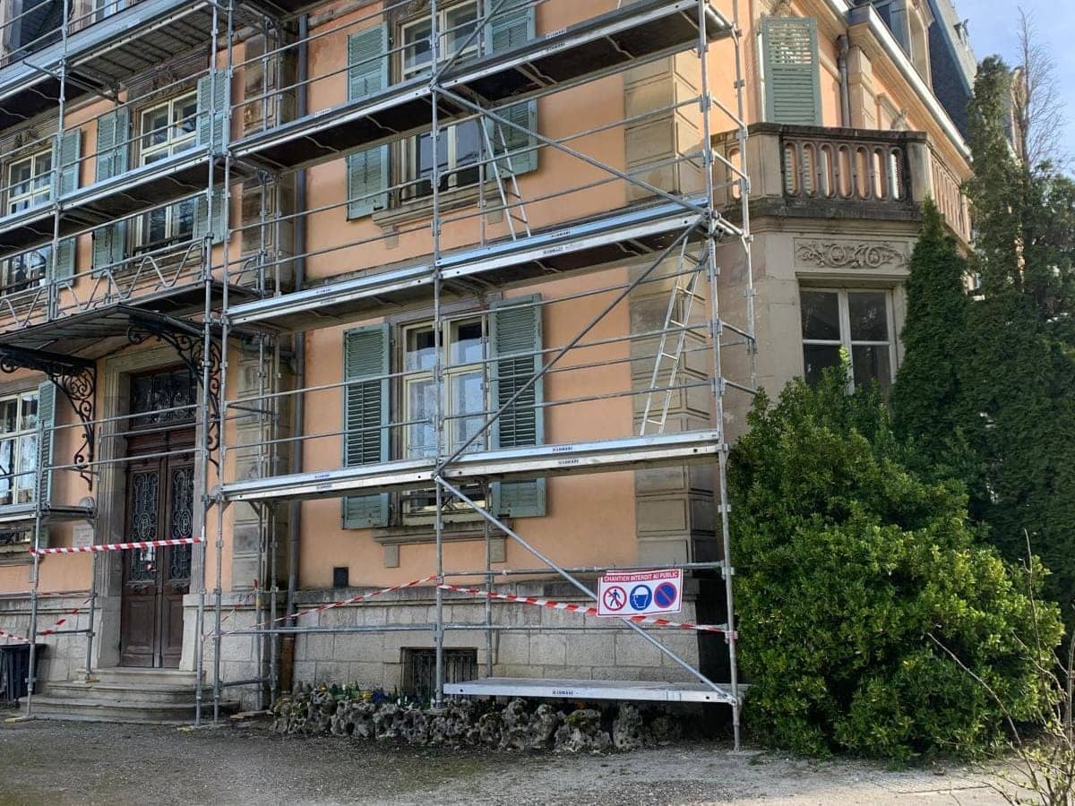 Chantier Loc-Echafaudages - Exemple 2