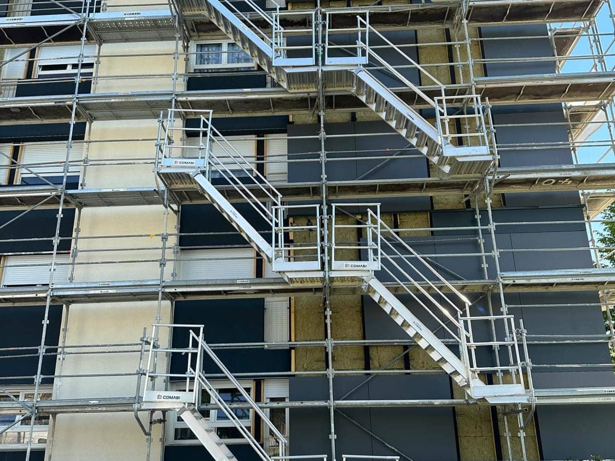 Chantier Loc-Echafaudages - Exemple 3