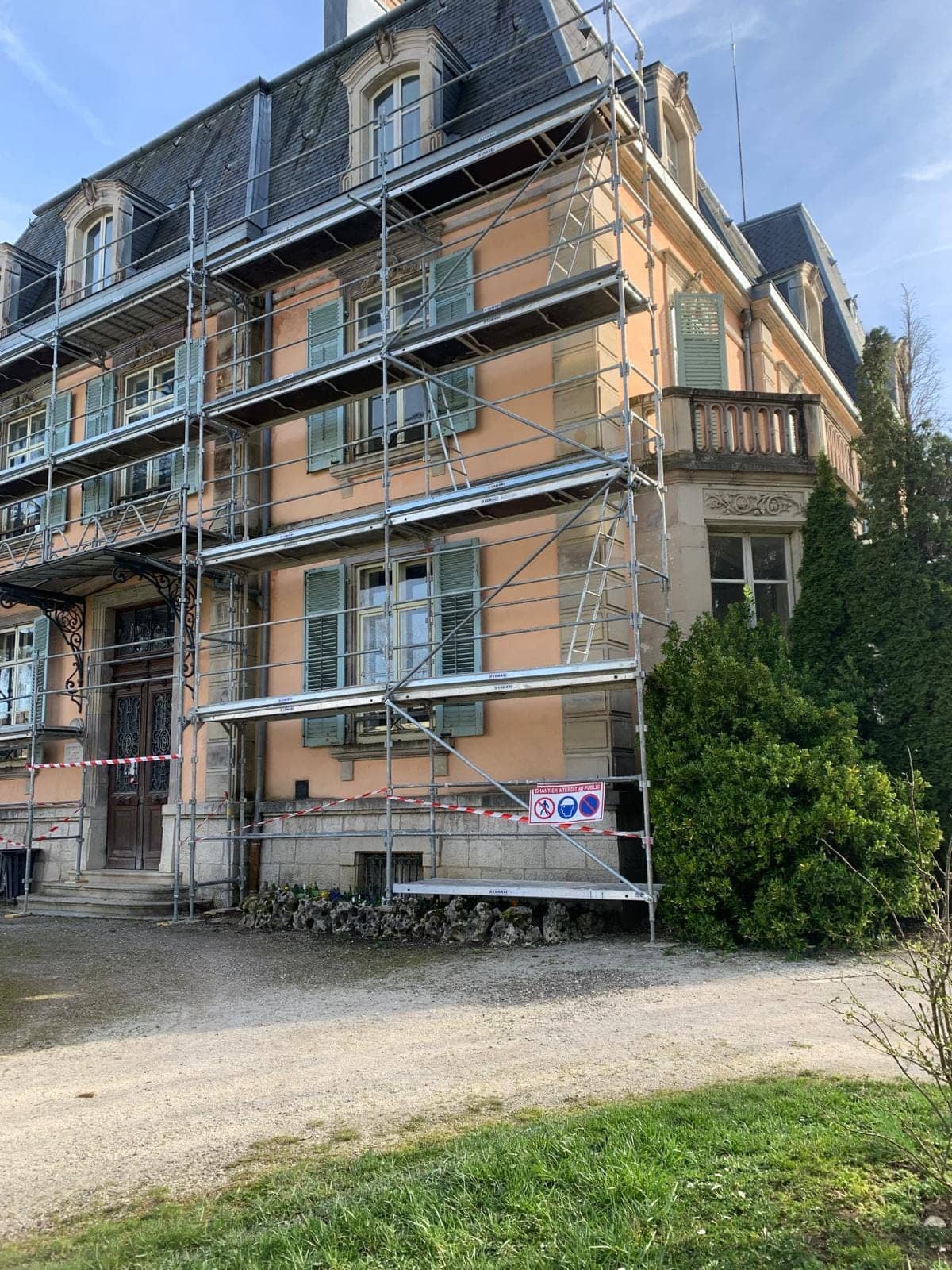 Chantier Loc-Echafaudages - Exemple 2