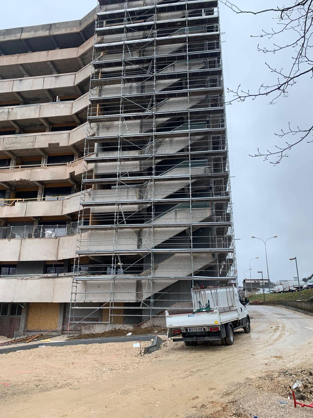 Tour d'escalier modulaire Loc-Echafaudages