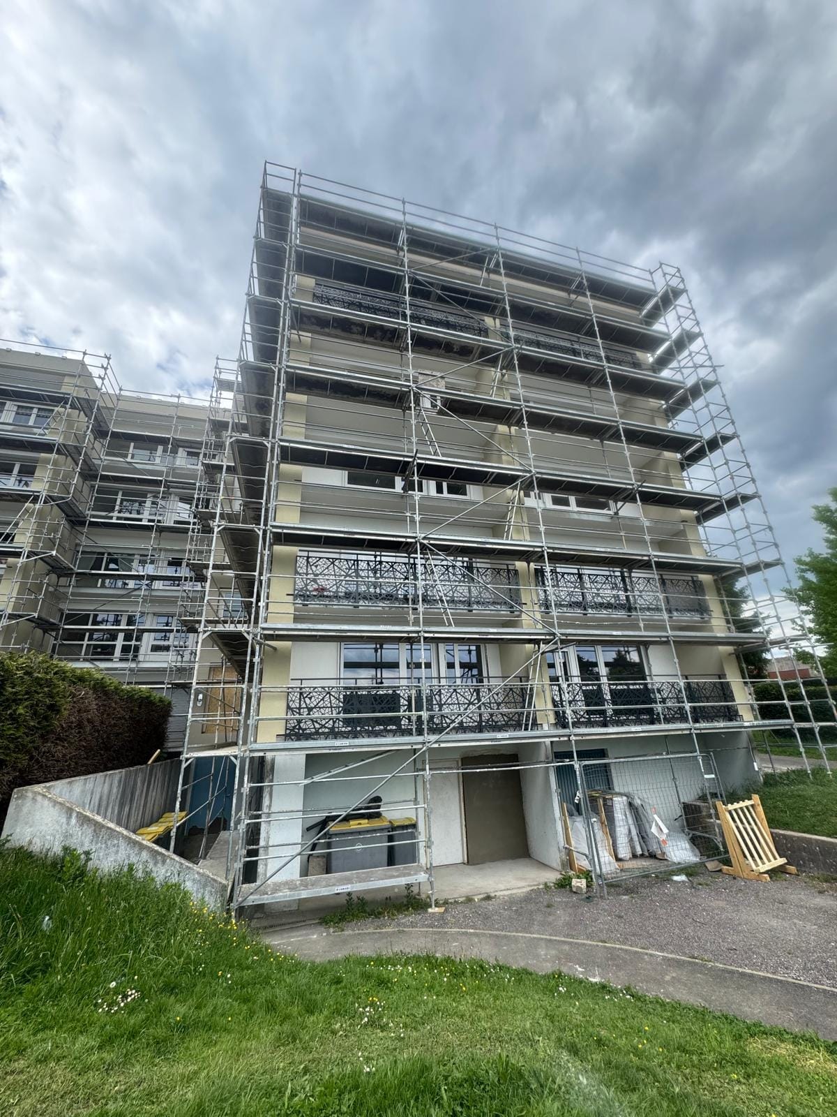 Exemple échafaudage fixe 1