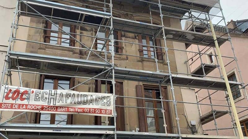 Chantier Loc-Echafaudages