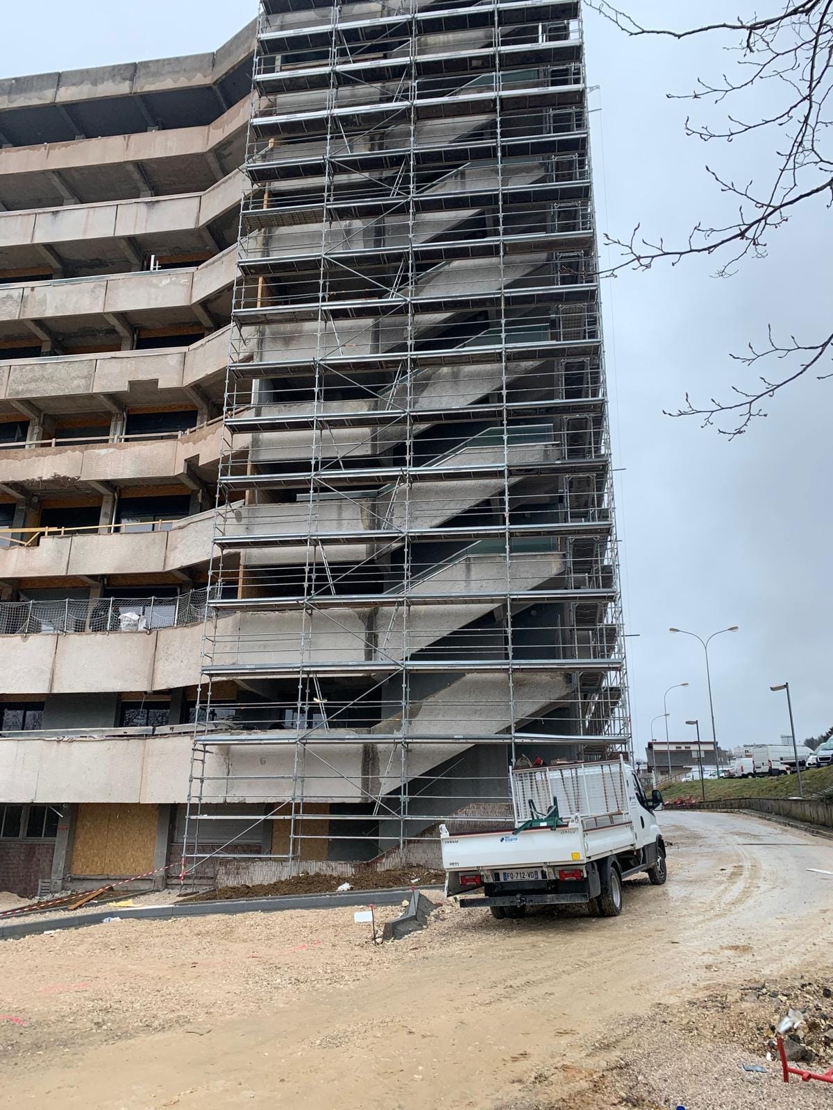 Tour d'escalier modulaire Loc-Echafaudages